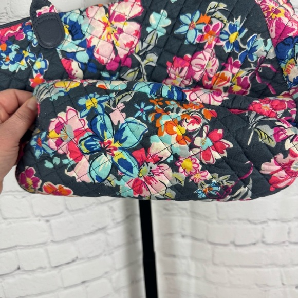 Vera Bradley Carson East West Pretty Posies Tote Bag - Picture 7 of 9